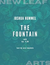 the fountain SATB choral sheet music cover